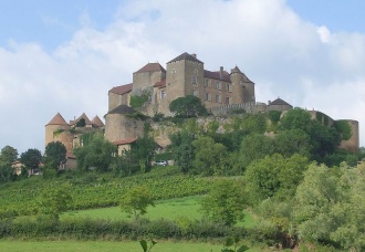 The castle of Berzé-le-Châtel