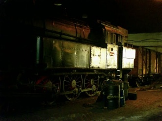 Locomotive depot