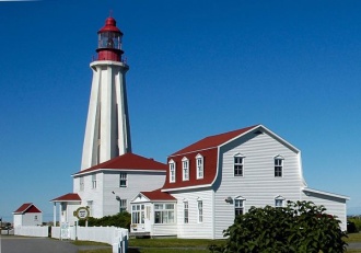 The Pointe-au-Pere Lighthouse 