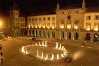 The square in front of the Municipality (Praça do Municipio)
