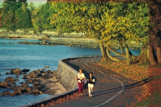 The Seawall in Vancouver